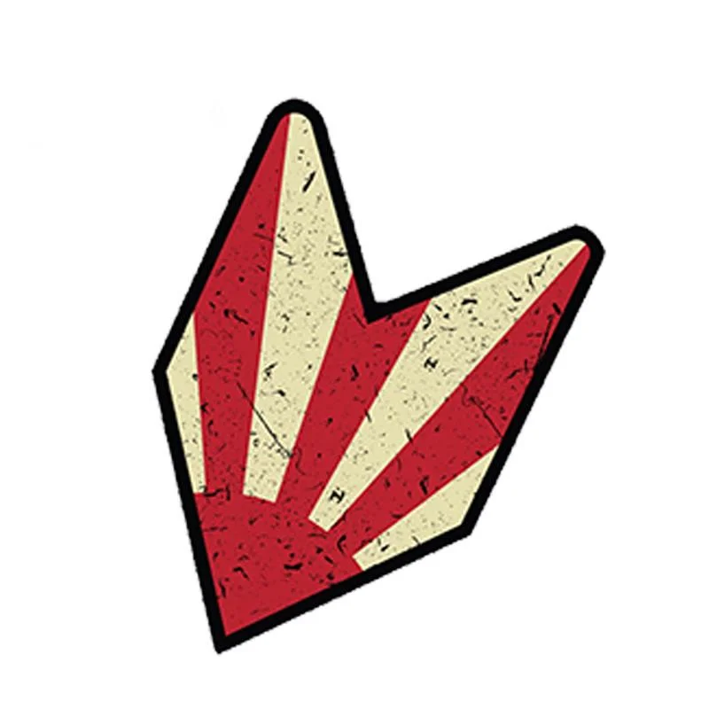 

13cm Car Styling WAKABA JDM LEAF Car Sticker Vinyl Funny Decal Waterproof Bumper Doors Windows Accessories PVC