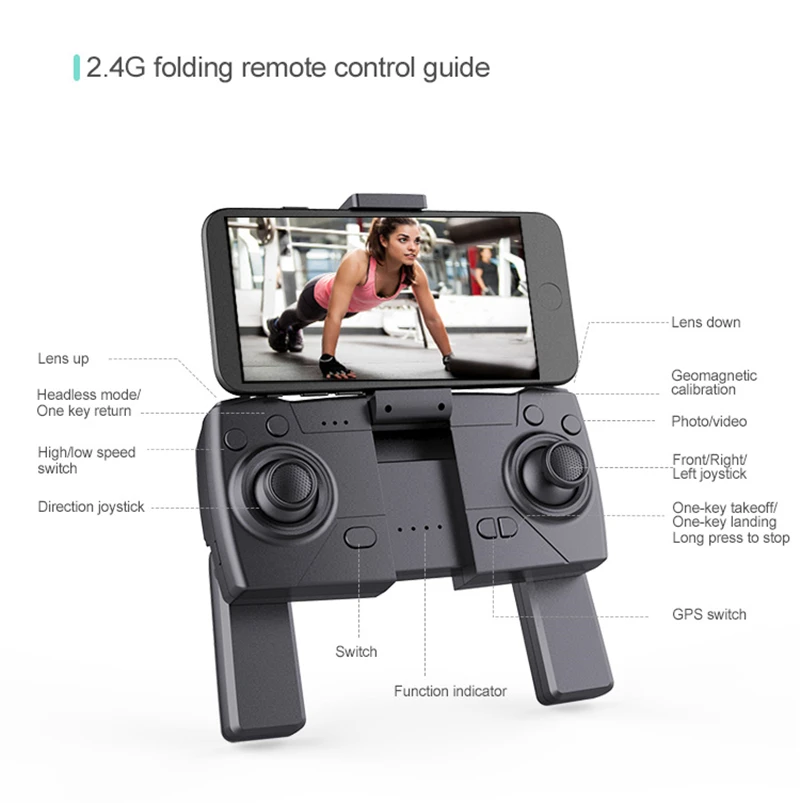 

New S608 PRO GPS drone 6K dual HD camera professional aerial photography wifi FPV GPS brushless motor drone 4k professional