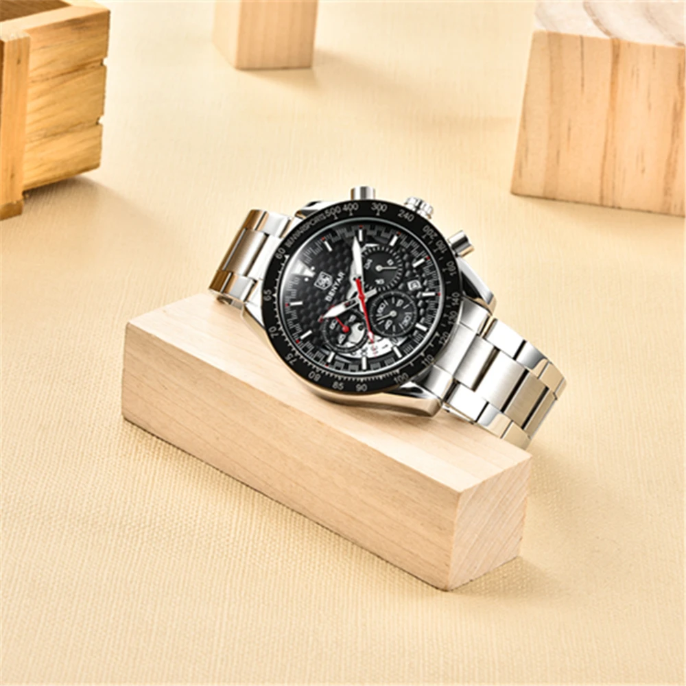 Benyar дизайн 2021 Новый Топ бренд кварцевые часы мужские повседневные спортивные