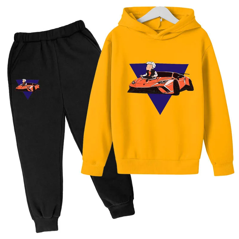 

Детская толстовка с капюшоном Merch A4 для весны и осени, детский толстый свитшот с принтом для мальчиков и девочек, Повседневная семейная одеж...