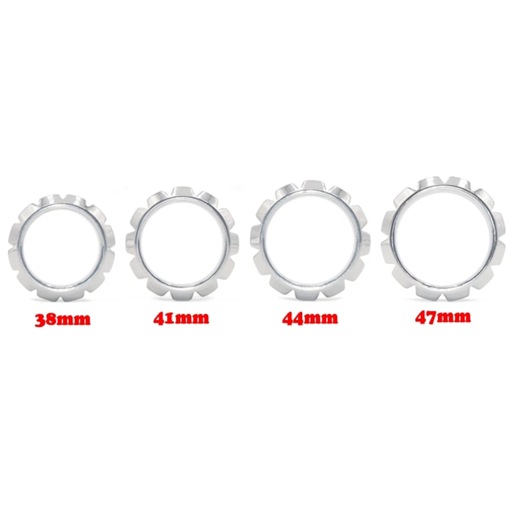 Кольцо на пенис из нержавеющей стали 38 мм 47 мм|Эрекционные кольца| |