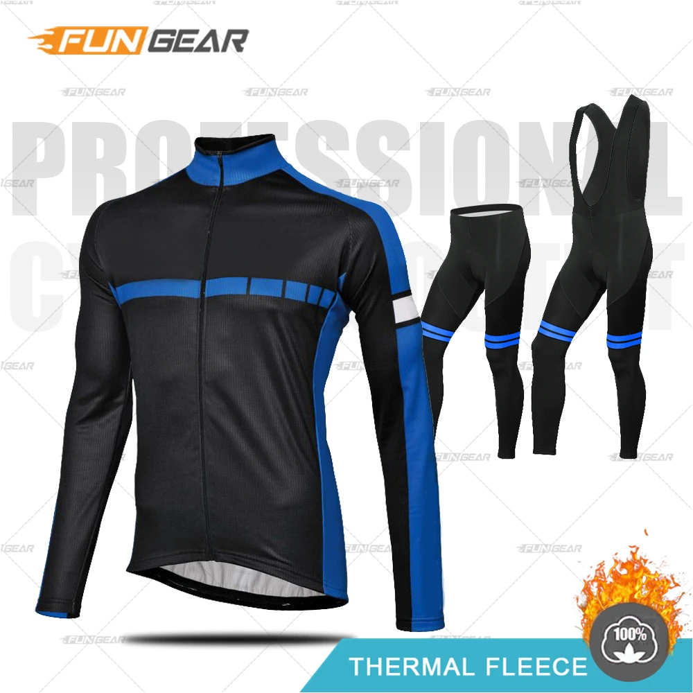 Зимняя одежда для велоспорта, теплая одежда, Ropa Ciclismo Invierno, комплект из джерси с длинными рукавами для верховой езды, теплая флисовая форма, комплект со штанами
