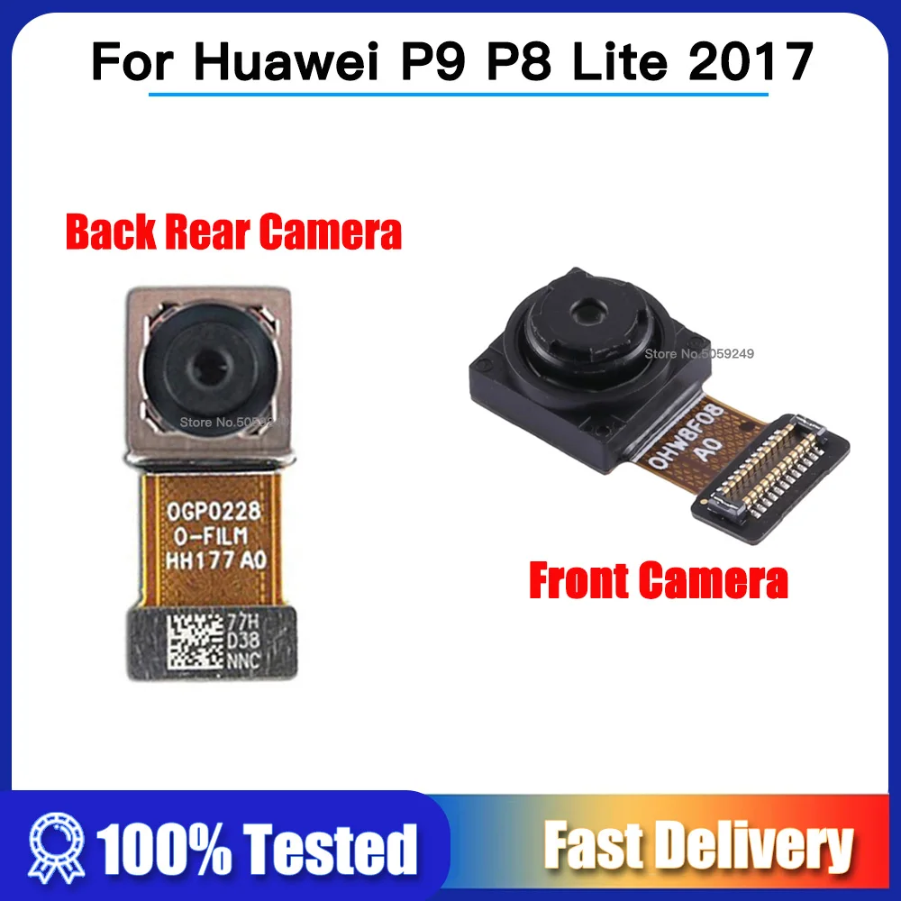 Передняя и задняя камеры для Huawei P9 Lite 2017 Honor 8 маленькая большая Основная камера