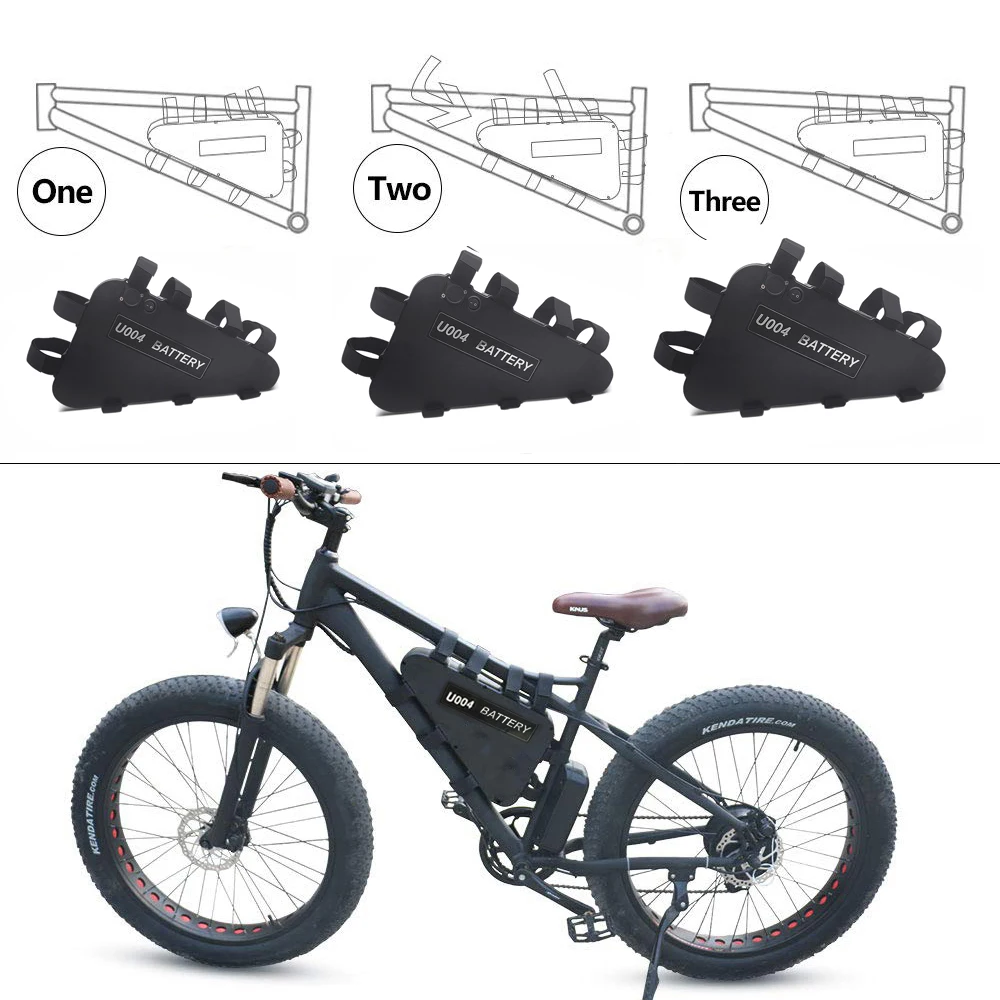

Triangle 36V 20AH Ebike Battery li-ion Battery Pack with fast Charger for Bafang 8fun 500W mid driver motor