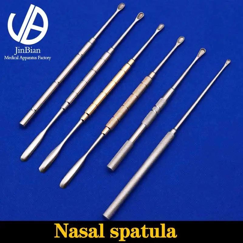

Nasal spatula single-head double-end Cosmetic nose surgery surgical operating instrument stainless steel spatula