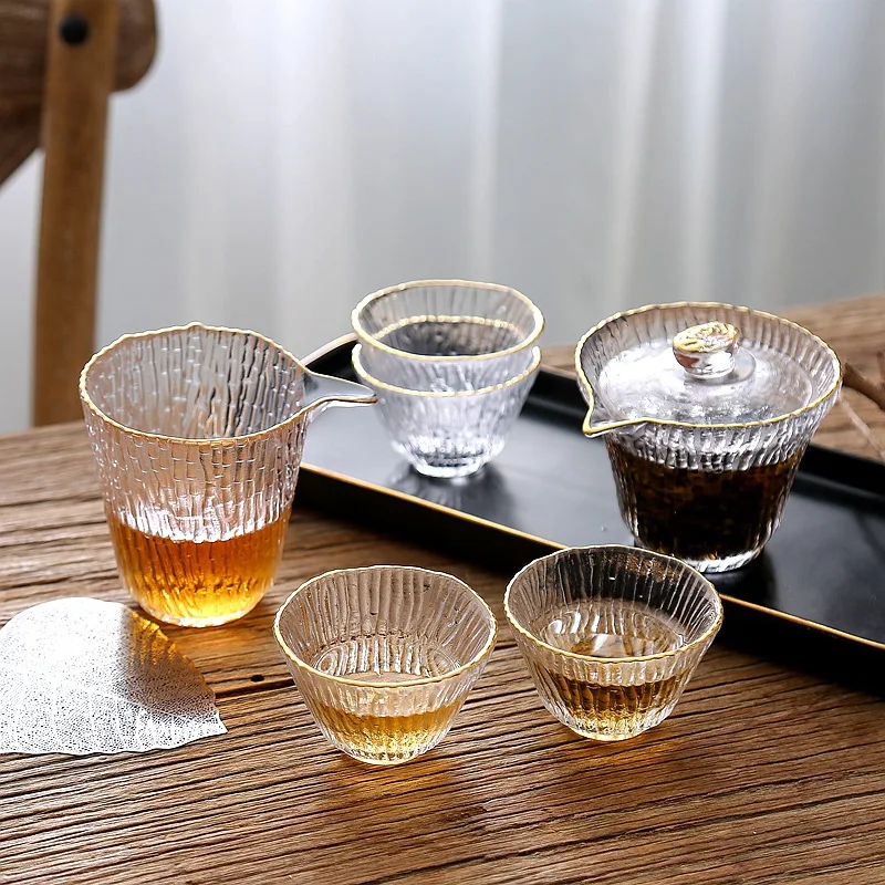 

Chinese-style Japanese-style Water Cup Transparent Glasses Tea Cups