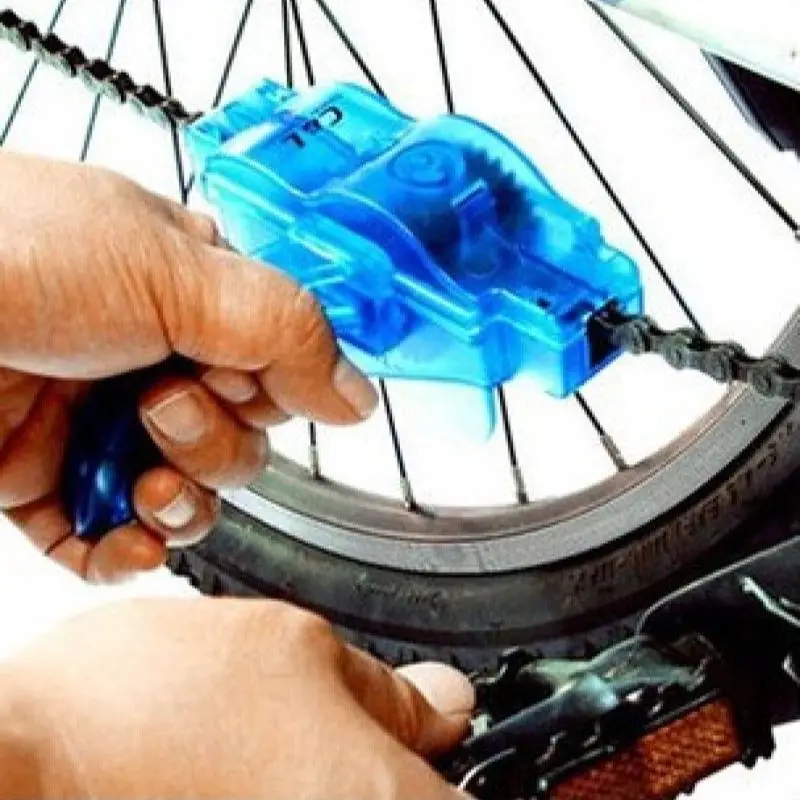 

Portable Bicycle Chain Cleaner Chain Cleaner Mountain Cycling Cleaning Kit Bike Brushes Scrubber Wash Tool Outdoor Accessories