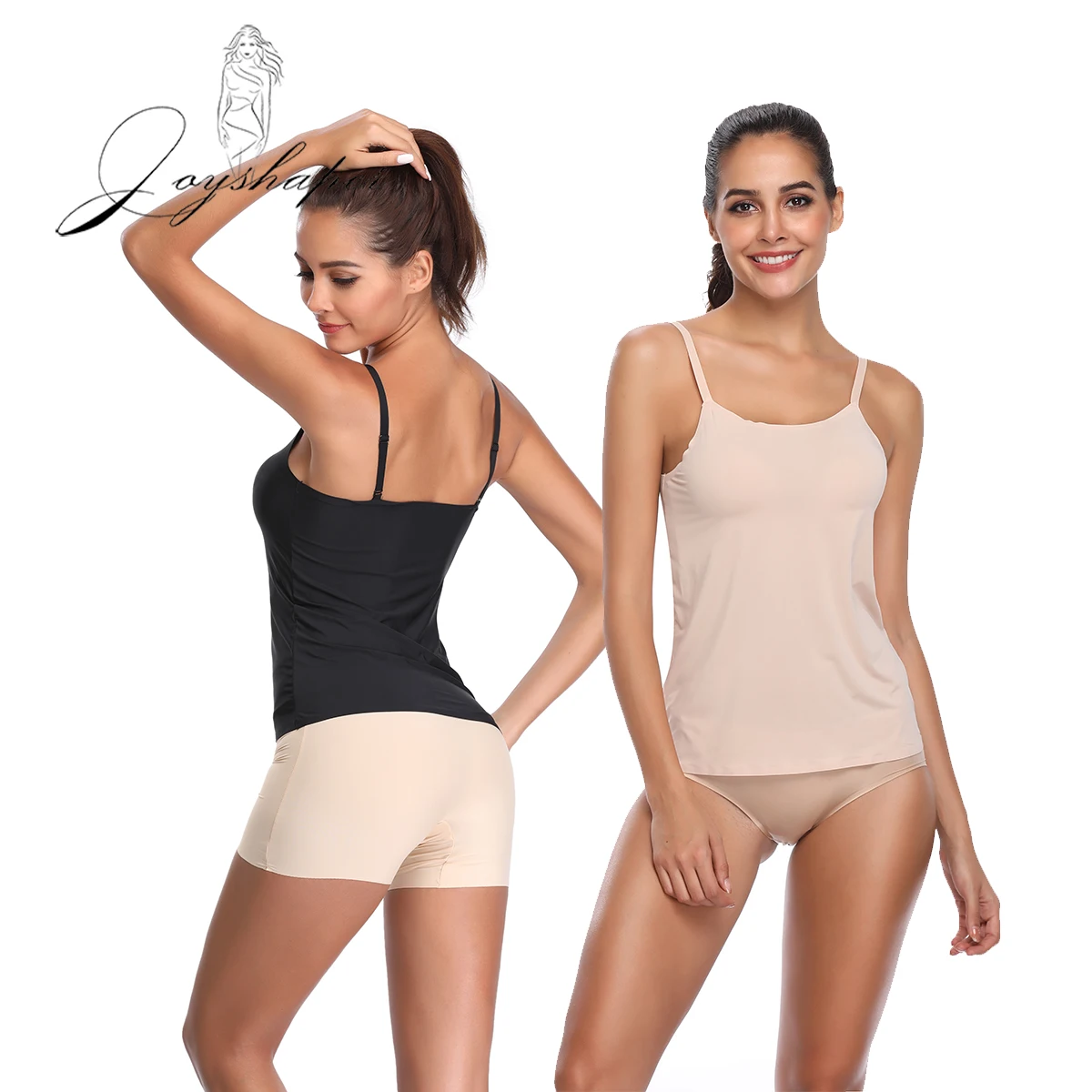 Joyshaper Топ женский охлаждающий Гладкий дышащий базовый однотонный лифчик