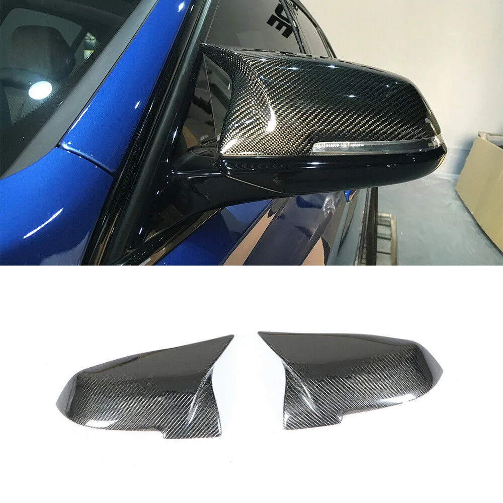 

For Bmw F20 F21 F22 F23 F30 F32 M3 Rearview Side Mirror Cover Trim Carbon Fiber Car Rear View Mirror Cover Cap