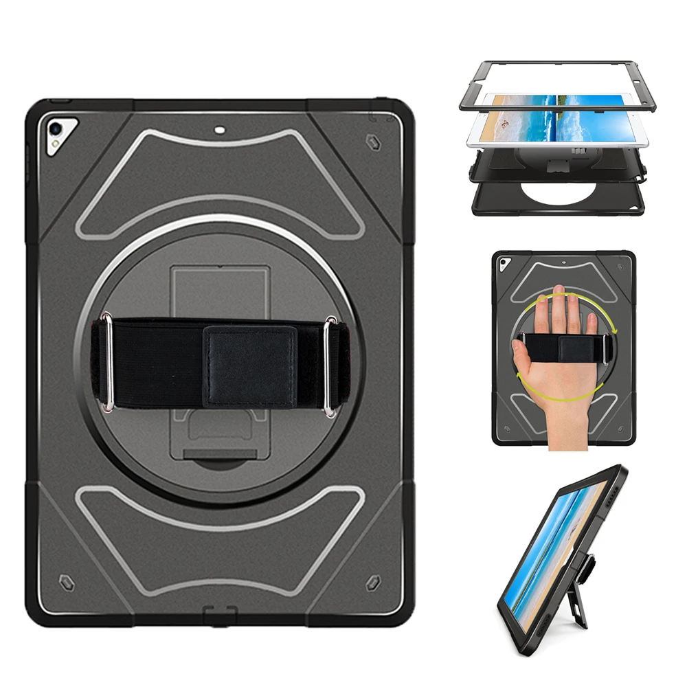 Miesherk Чехол для iPad Pro 12 9 дюйма 2017 2015 A1652 планшет защитный чехол с вращающимся