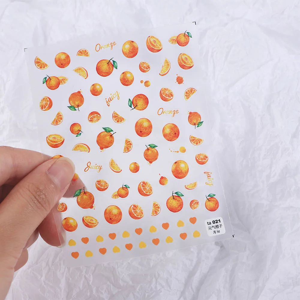 Наклейки для ногтей с фруктами 1 шт. | Красота и здоровье