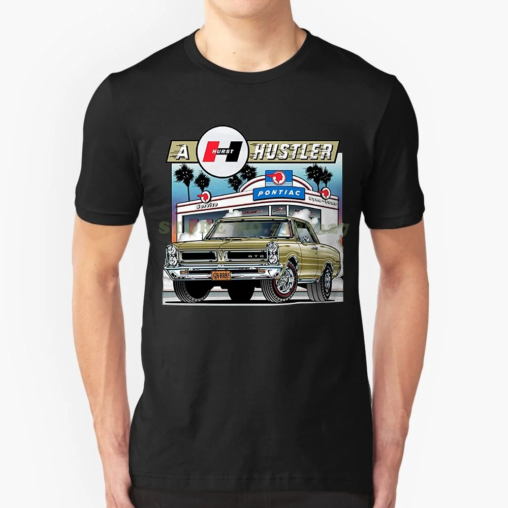 Новые летние стильные популярные рубашки 1965 Pontiac Gto Hurst футболка: колеса