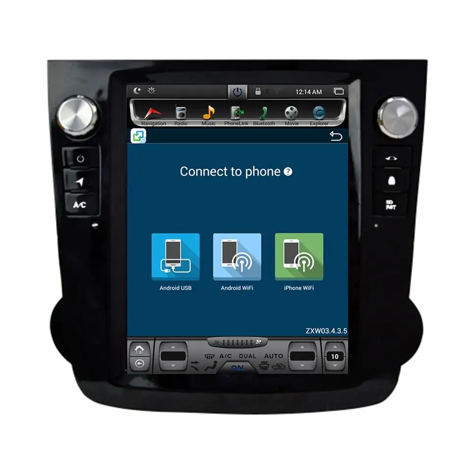 Автомобильный мультимедийный плеер Android 6 0 для Honda Crv Bluetooth автомобильный Радио 4