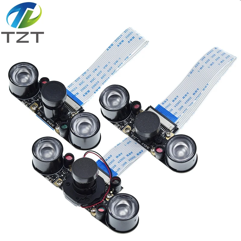 Raspberry Pi 4 камера ночного видения рыбий глаз 5 Мп OV5647 70/95/160 градусов фокусная