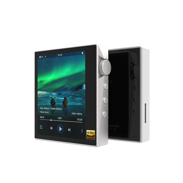 Hi-Fi MP3-плеер Hidizs AP80 версия из нержавеющей стали Портативный сенсорный экран Bluetooth