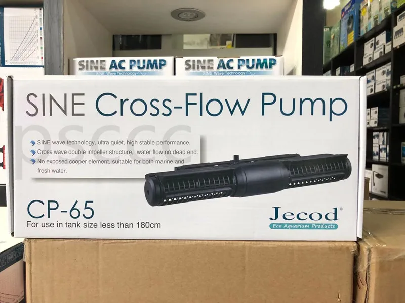 Jebao Jecod CP-25 CP-40 CP-55 CP-15 CP-65 перекрестного течения волна аквариумным насосом 110-240V Новая модель CP40 Big Brother мощнее