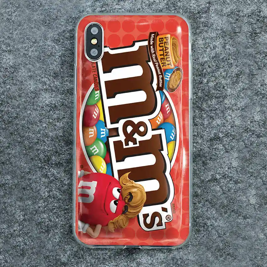 07 Чехол для Wiko Y80 Y70 Y60 Y50 вида 3 lite 3pro sunny4 плюс lenny4 плюс вид max шоколад M& M's чехол-накладка на заднюю панель из силикона и мягкого ТПУ с крышкой - Цвет: 07