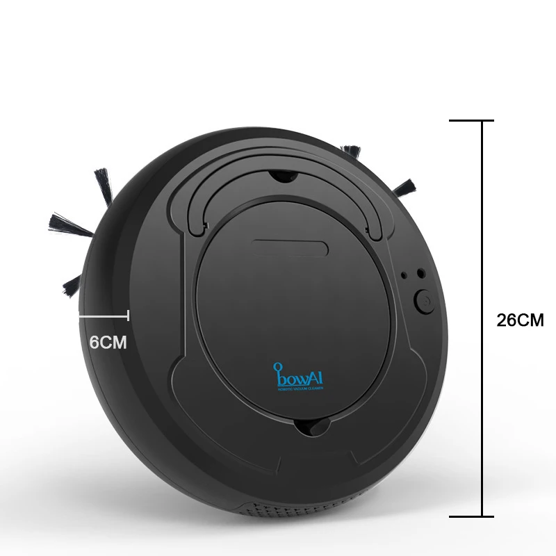 Cleaner-B-black Горячая TOD-1800Pa Смарт Многофункциональный пылесос робот развертки влажной уборки 3-в-1 Авто Перезаряжаемые сухой мокрой подметальная пылесос - Цвет: Cleaner-B-black