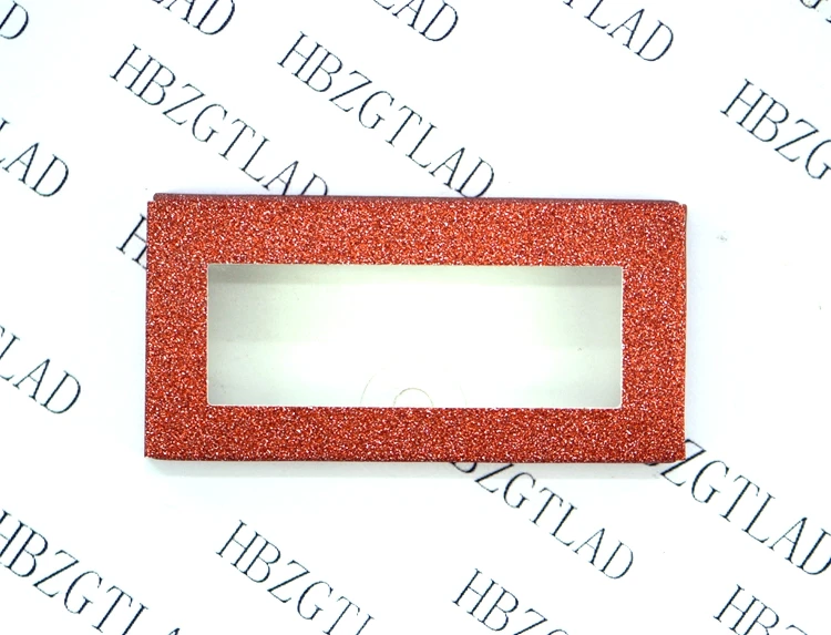 no tray red 10 компл./лот упаковочная коробка для ресниц пустой ресницы посылка многоцветный бумажная коробка белый фарфоровый поднос с фокусным расстоянием 25 мм ресницы DIY блестящие упаковочная коробка - Цвет: no tray red