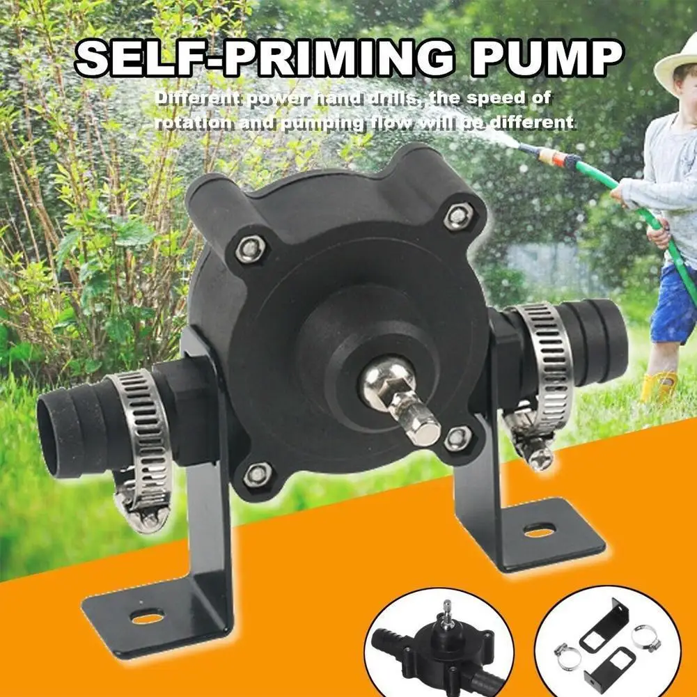 

Portable Electric Drill Pumps, Fluid Pumps, Fluid Outdoor Garden Pumps, Hand Self-priming Mini Transfer Dropshippin Y0l9