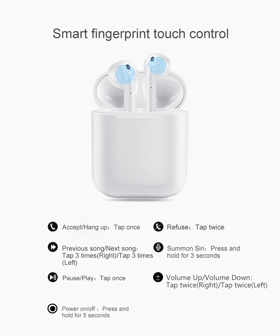 I13 TWS Ipod Air Syllable Супер копия 1:1 беспроводные наушники для бассейна беспроводной сенсорный Bluetooth 5,0 наушники Touch air Poods