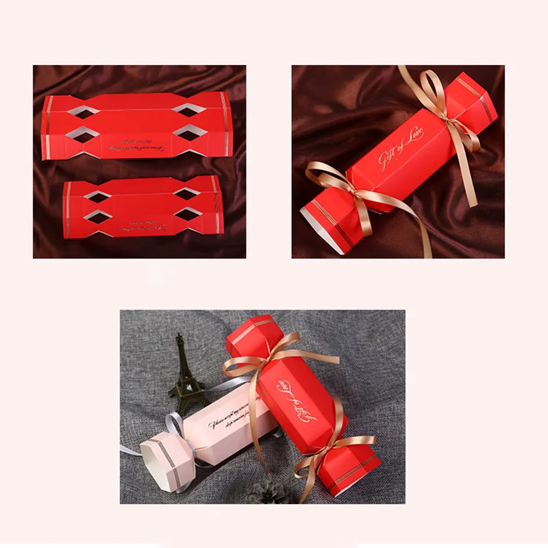 Новинка 2019 бумажные пакеты для конфет 20 шт. подарочная коробка в форме свадьбы