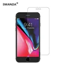 SWANDA для iPhone X XS Max XR 12 закаленное стекло на i7 8 6 6s Plus 5 5S SE 11 Pro защита для экрана 12mini защитная пленка