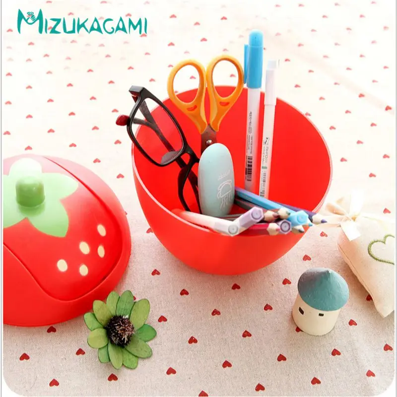 1 шт. для творчества разные цвета маленький ящик хранения милый клубничный мини