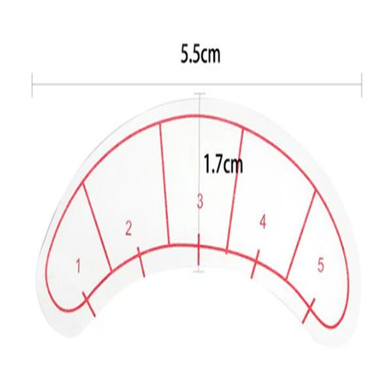 

Practice Under Eye Eyelash Extension Sticker Positioning Patch Five Point Isolate Makeup Tips Beginner Grafting Pads