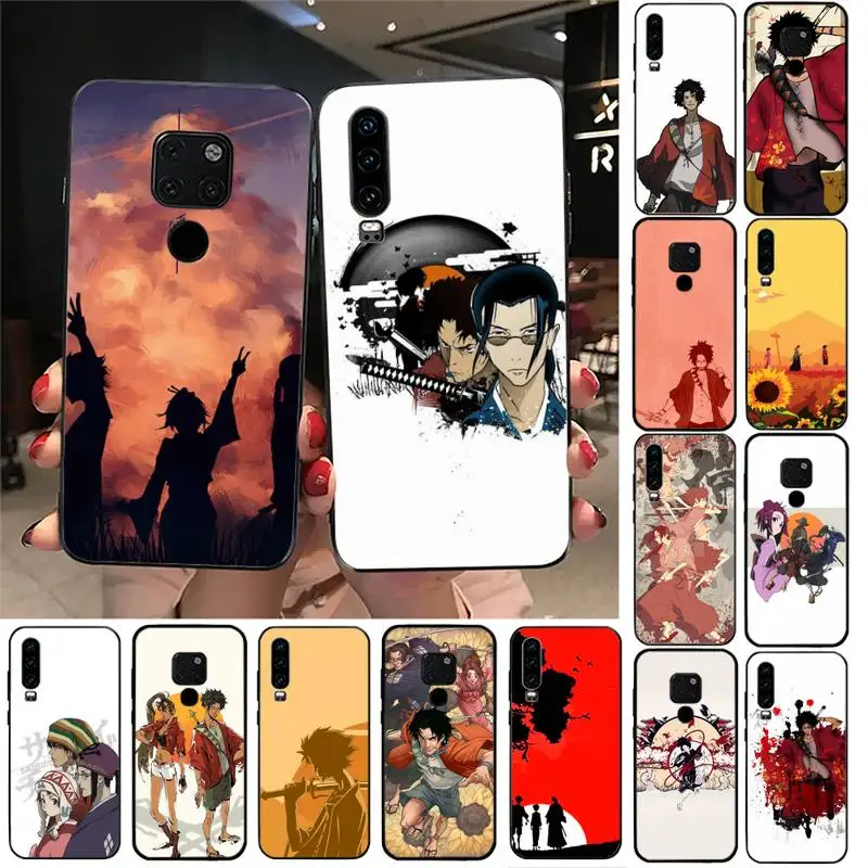 

Samurai Champloo Phone Case For Huawei Honor 7A 7C ru 5.7 8 8x 9 10 20lite 10i 20i Honor Play 6.3