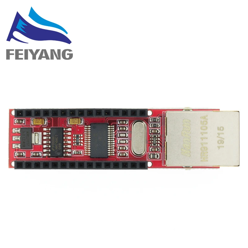 10 шт. ENC28J60 Ethernet щит V1.0 для arduino совместимый нано 3 0 RJ45 Модуль веб сервера|ethernet