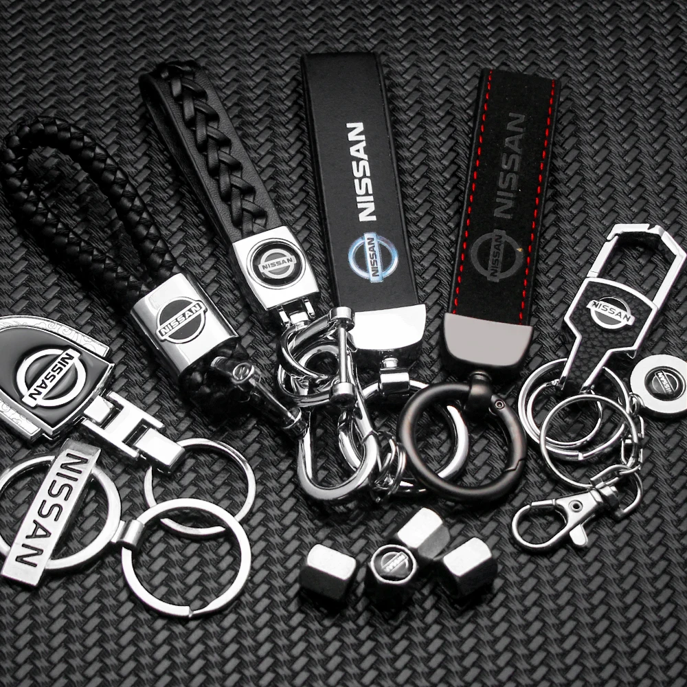 1 шт. автомобильный брелок 3D металлический кожаный Модный логотип чехол для