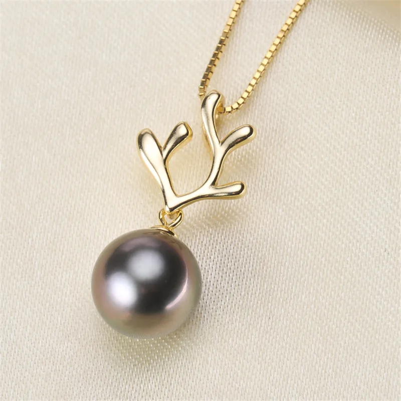 

Pearl Pendant Settings, Fashionable Bases Setting Pendant Mountings 925 Silver Pendant Jewelry DIY making No Pearl No Chain