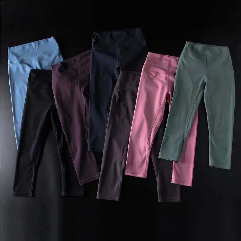 

Katrina 2.0 Buttery-soft Naked-Feel Athletic Fitness Cpari Pants Women Four-way Stretchy Gym Yoga Sport Cropped Tights