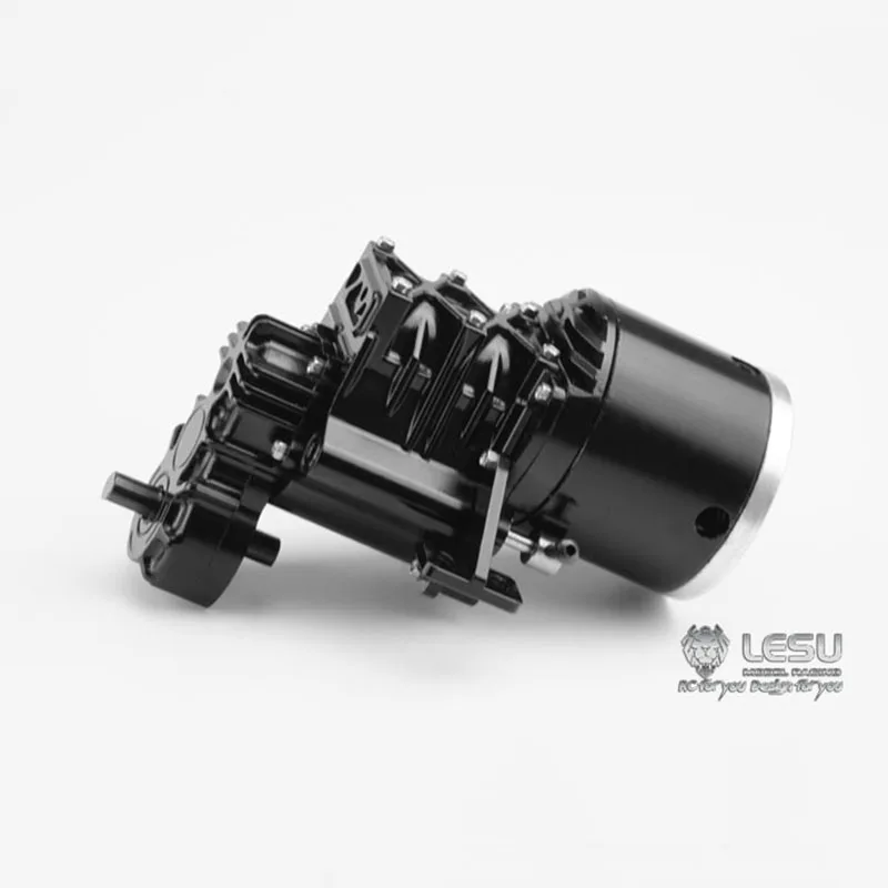 LESU коробка передач B 2 скорости для Dumper 1/14 RC тракторов грузовиков
