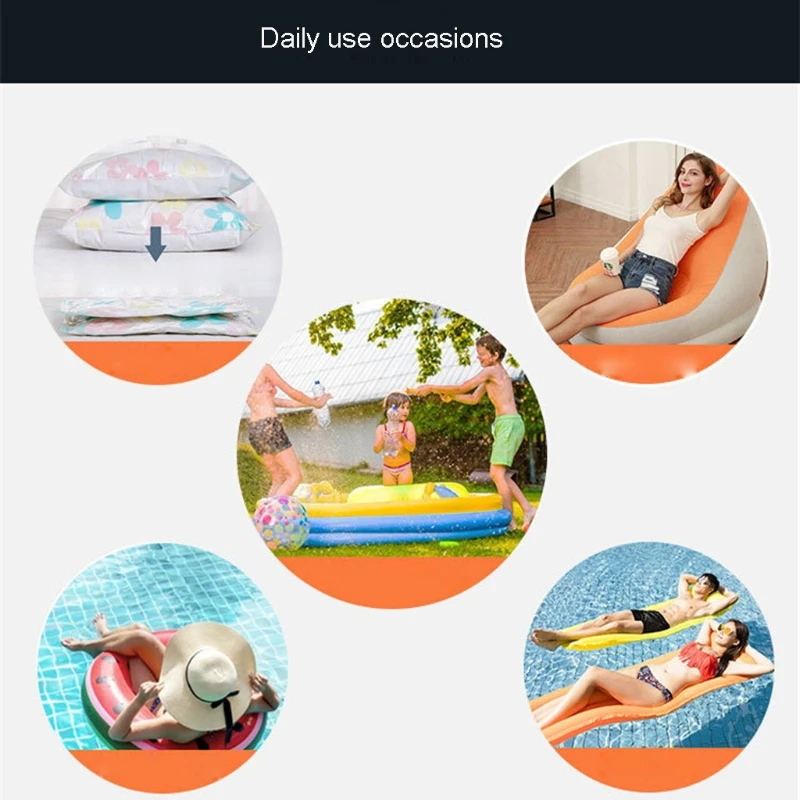 

5V 2A USB Powered Air Inflator Pump Air Filling Compressor With Nozzles for Balloon Swimming lifebuoy Inflatable Toy U1JE