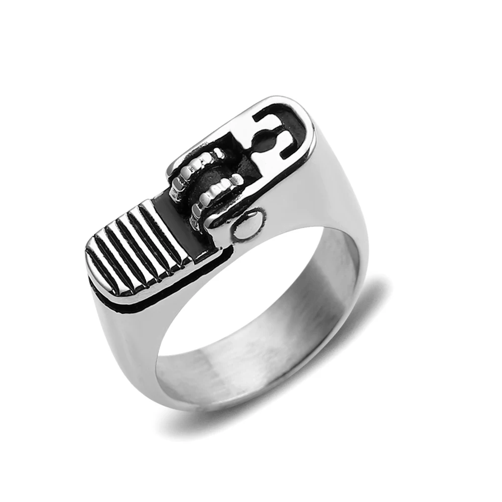Готическая Зажигалка Anillo Hombre нефункциональное кольцо с дымом размер 8-13 Anel Masculino