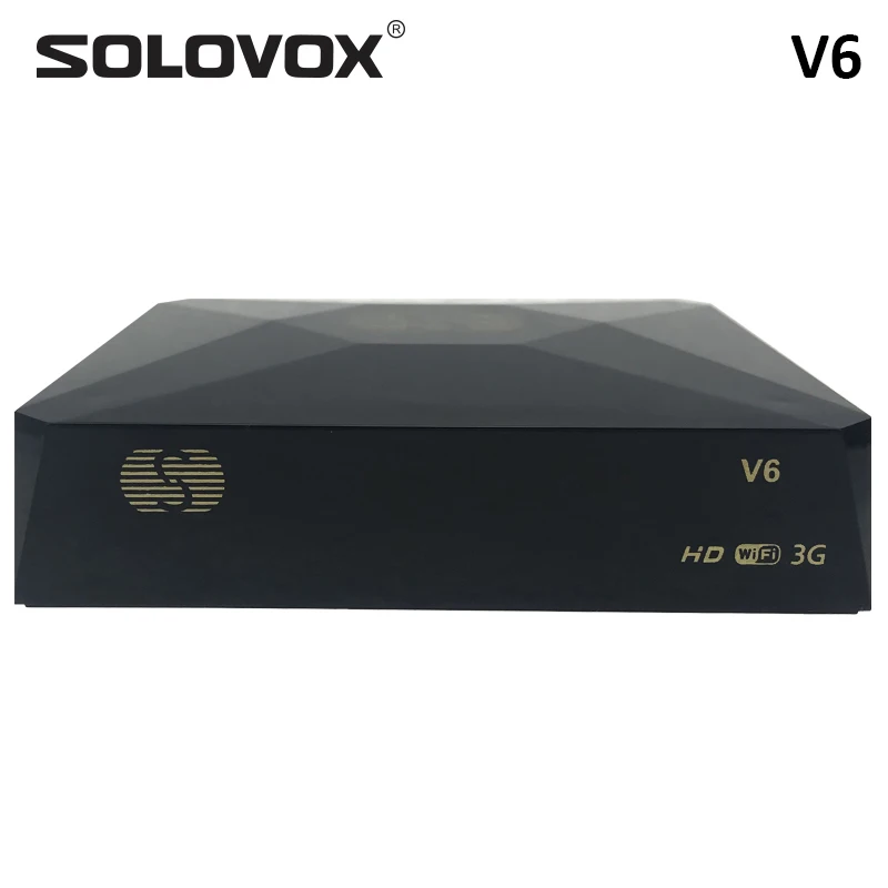 Горячая Распродажа спутниковый ТВ ресивер высокой четкости SOLOVOX V6 DVB S2