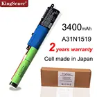 Аккумулятор KingSener A31N1519, 3400 мА  ч, для ASUS X540, X540L, X540LA, X540LJ, X540S, X540SA, X540SC, X540YA, A540, A540LA, F540SC, R540S, R540SA