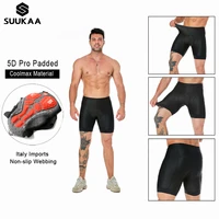 sports mens cycling underwear shorts 5d padded bike bicycle mtb liner shorts with anti slip leg grips
