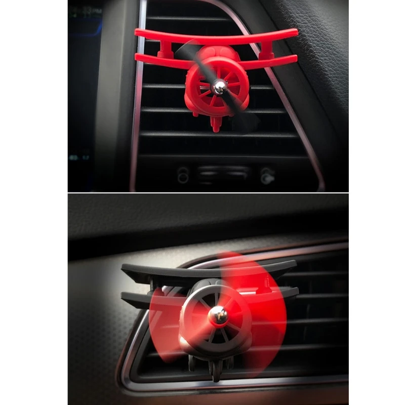 

Air Freshener Car Conditioning Vent Outlet Perfume Clip Fan Auto Accessories