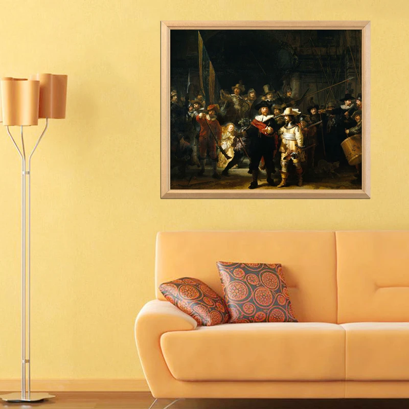 Алмазная 5d-картина сделай сам величайшая голландская живопись Рембрандта