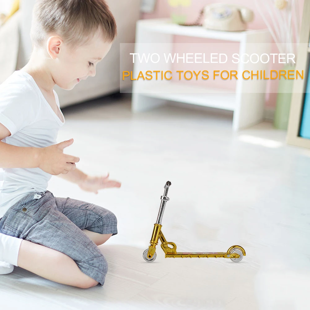 

Mini Finger Scooter Bike Toy Simulation Children Plastic Educational Toys Finger Scooter Toy