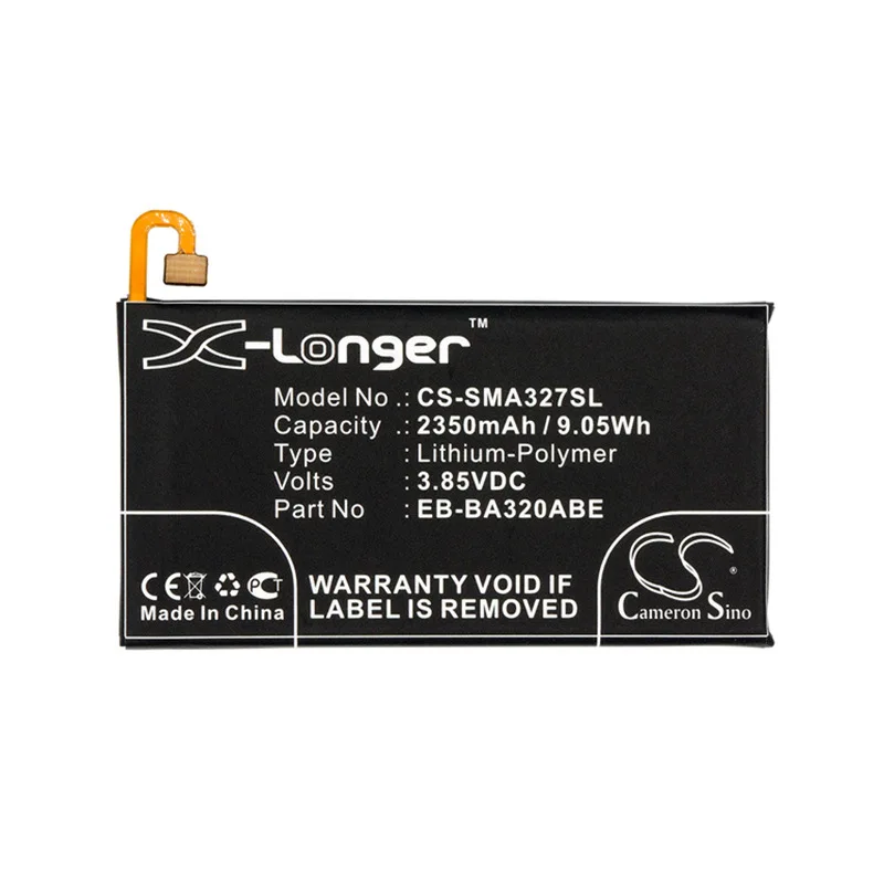 

CameronSino for SAMSUNG Galaxy A3 SC-04J SGH-N417 SM-A320 SM-A320F SM-A320F/DS SM-A320FL SM-A320Y SM-A320Y/DS battery
