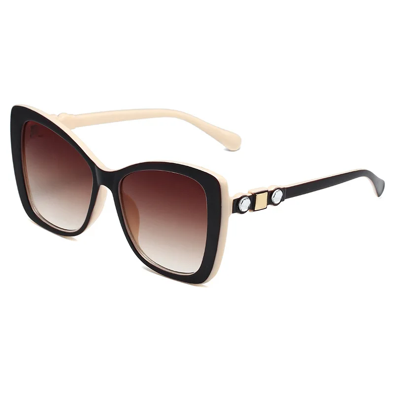 

2021 New Diamond Vintage Black Sunglasses Women Brand Design Retro Square Sun Glasses Female Shades Ladies Letter Eyewear UV400