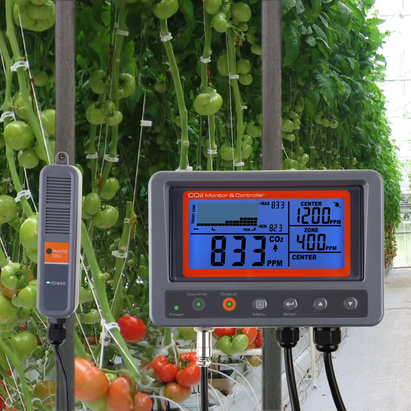 Цифровой контроллер CO2 IAQ NDIR зонд с функцией реле 45 м для дома офиса завода|Детали