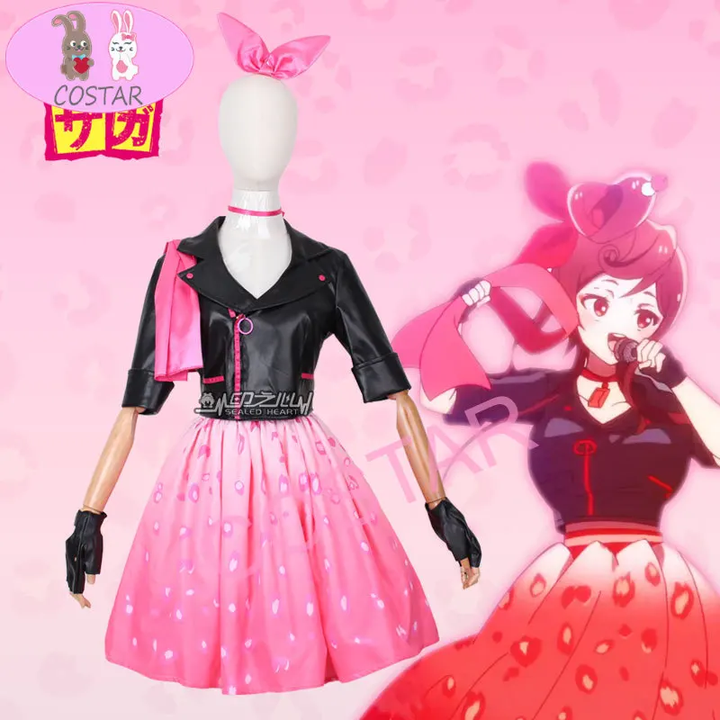 

Anime ZOMBIE LAND SAGA Revenge Yugiri Lovely Dress Uniform Cosplay Costume Halloween Party Outfit For Women NEW