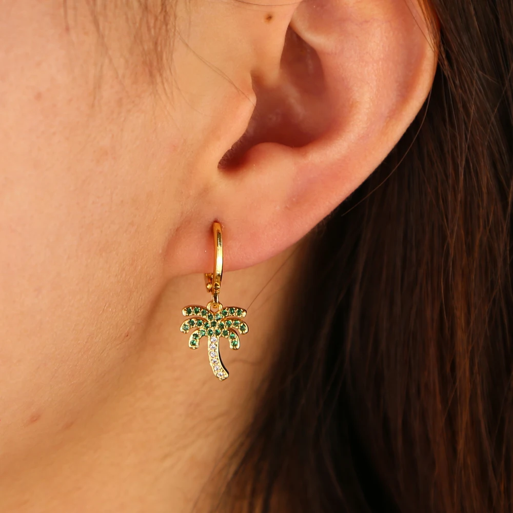 Модные цвета: золотистый серебристый Цвет Древо жизни серьги для женщин простой