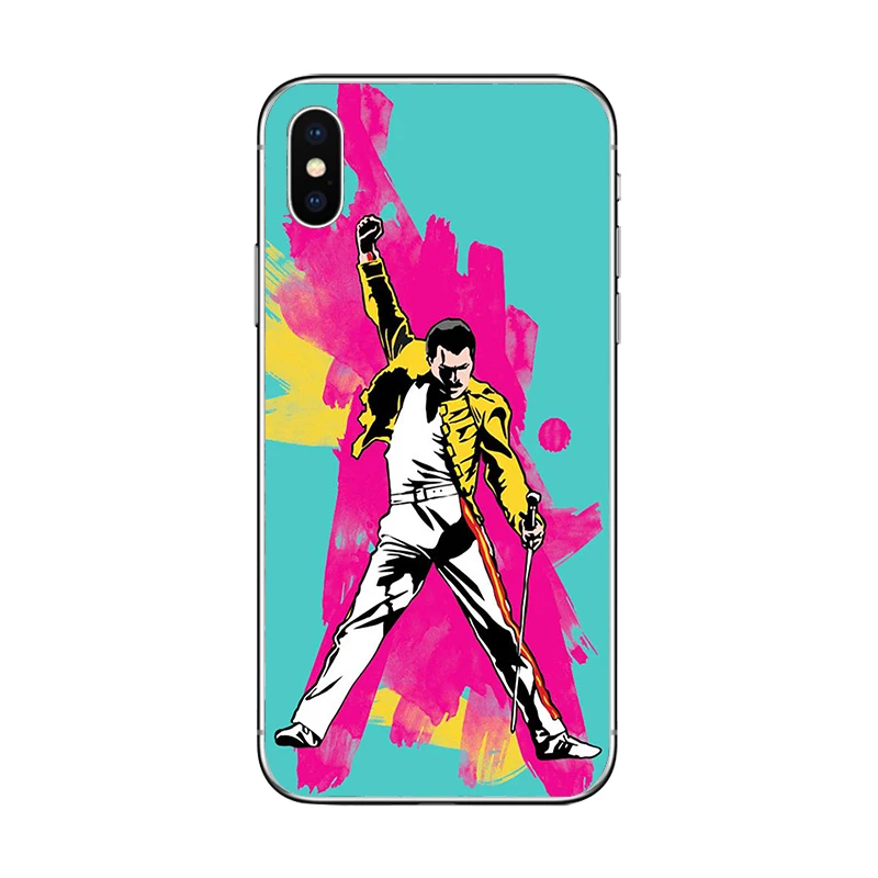 Чехол cicibers Freddie Mercury для телефона iphone 7 8 6 S Plus 5 5S SE мягкий силиконовый чехол из ТПУ 11