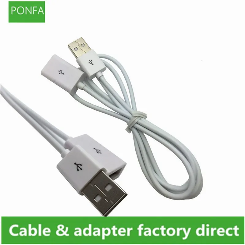 

USB Удлинительный кабель, Супер Скоростной USB 2,0 кабель для синхронизации данных с разъемом USB 2,0 Удлинительный кабель 1 м